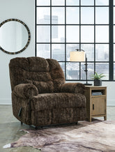 Bay Furniture Gallery - Ashley Furniture - Movie Man Living Room - Zero Wall Recliner / Taupe - 6380329